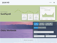 Tablet Screenshot of juliavo.com